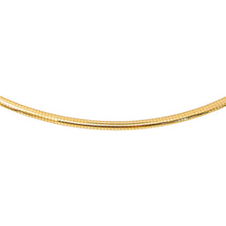 Collier Maille omega Or jaune