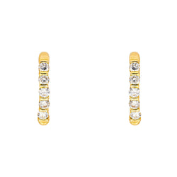 Boucles d'oreilles Or jaune Diamant