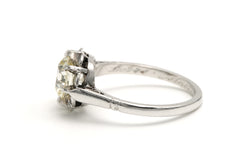 Bague Solitaire en or blanc et diamant
