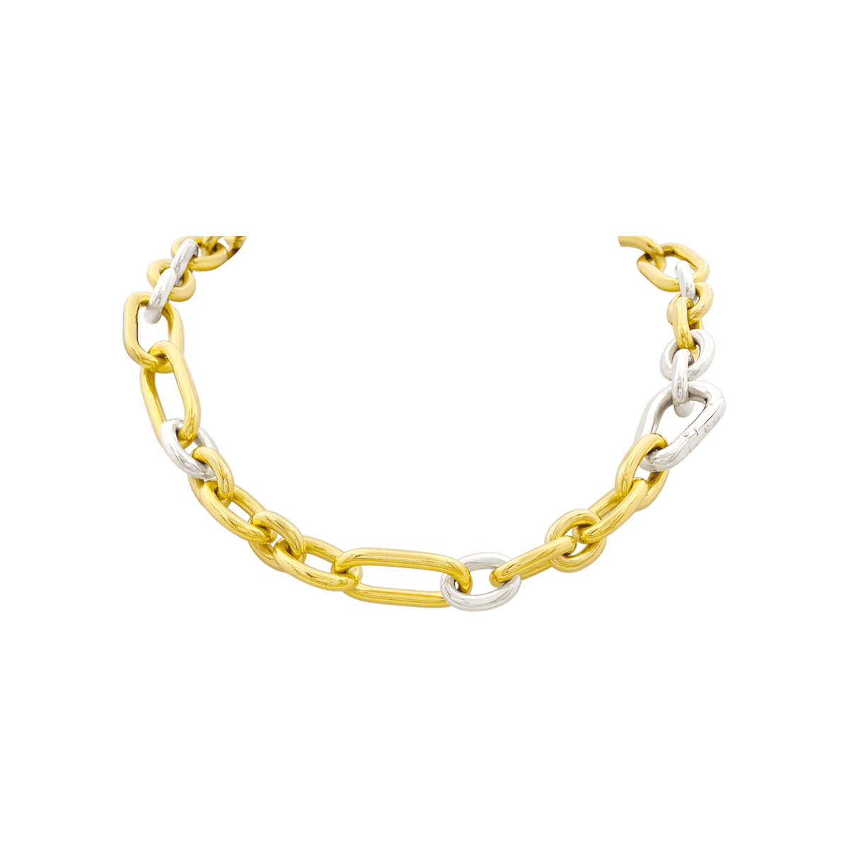 Collier Maille POMELLATO en or blanc, or jaune et or rose