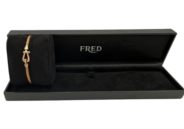 Bracelet FRED "Force 10" PM en or rose