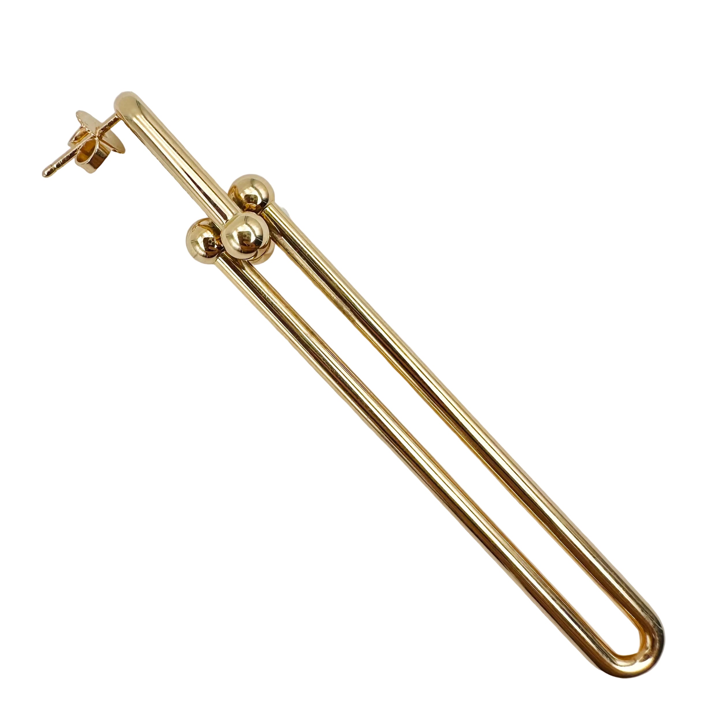 Boucles d'Oreilles Pendantes TIFFANY & CO. HardWear en or rose