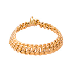 Bracelet Maille américaine Or rose