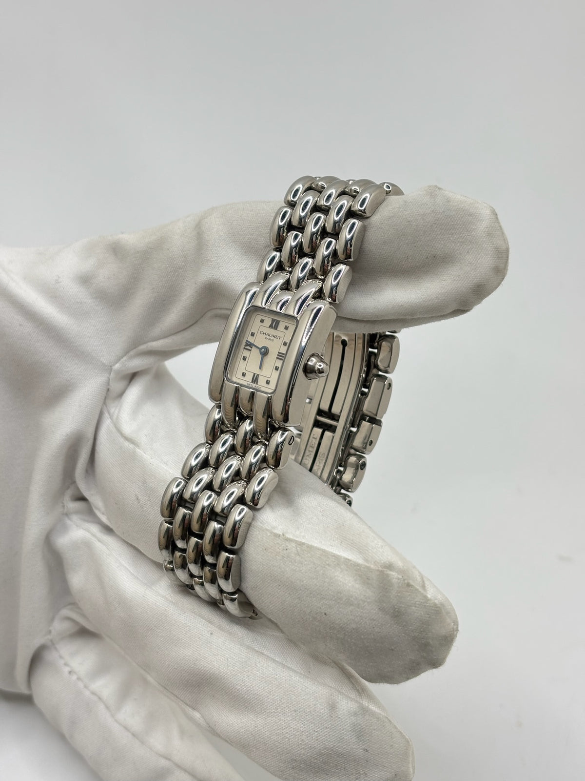 Montre CHAUMET "Khesis" en acier