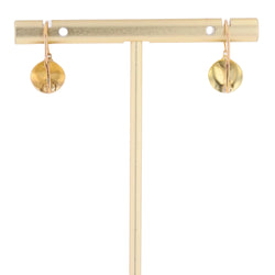 Boucles d'oreilles Dormeuses en or jaune et or rose