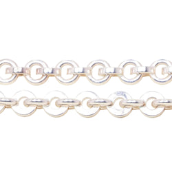 Collier Ras de Cou HERMÈS "Voltige" en argent