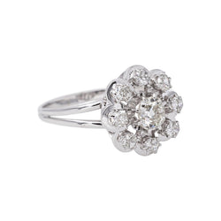 Bague Or blanc Diamant