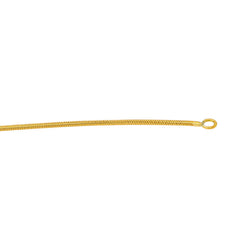 Collier Maille serpentine Or jaune