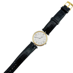 Montre VAN CLEEF & ARPELS "La Collection" en or jaune, acier et cuir