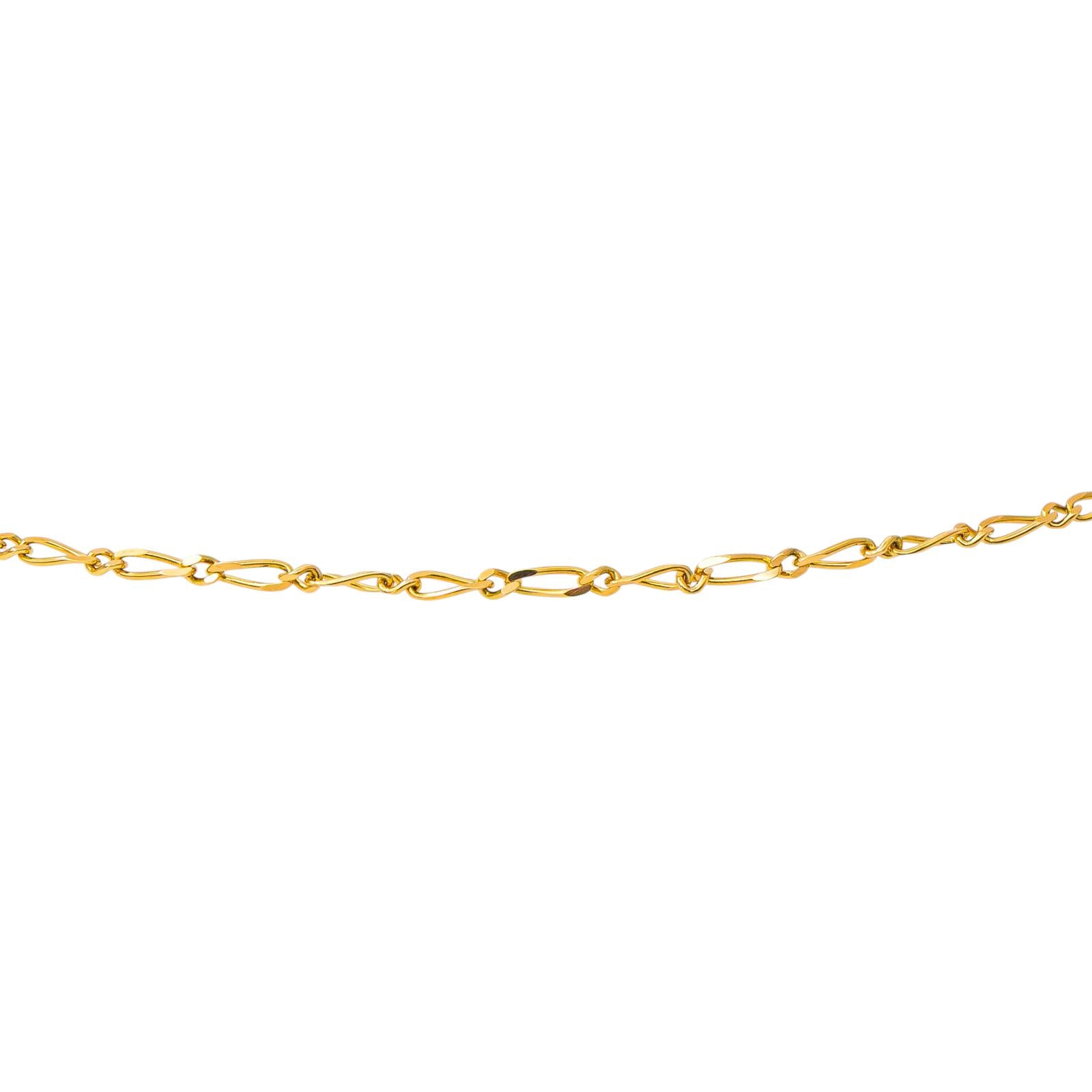 Collier Maille Figaro Or jaune