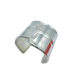 Bracelet Manchette HERMÈS "Niloticus Éclat" en argent