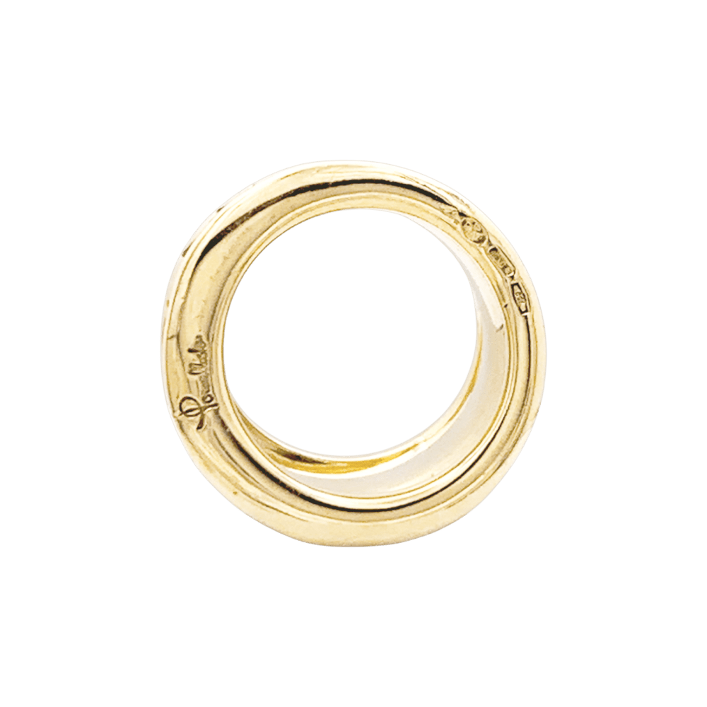 Bague Pomellato "Cocco" en or jaune.