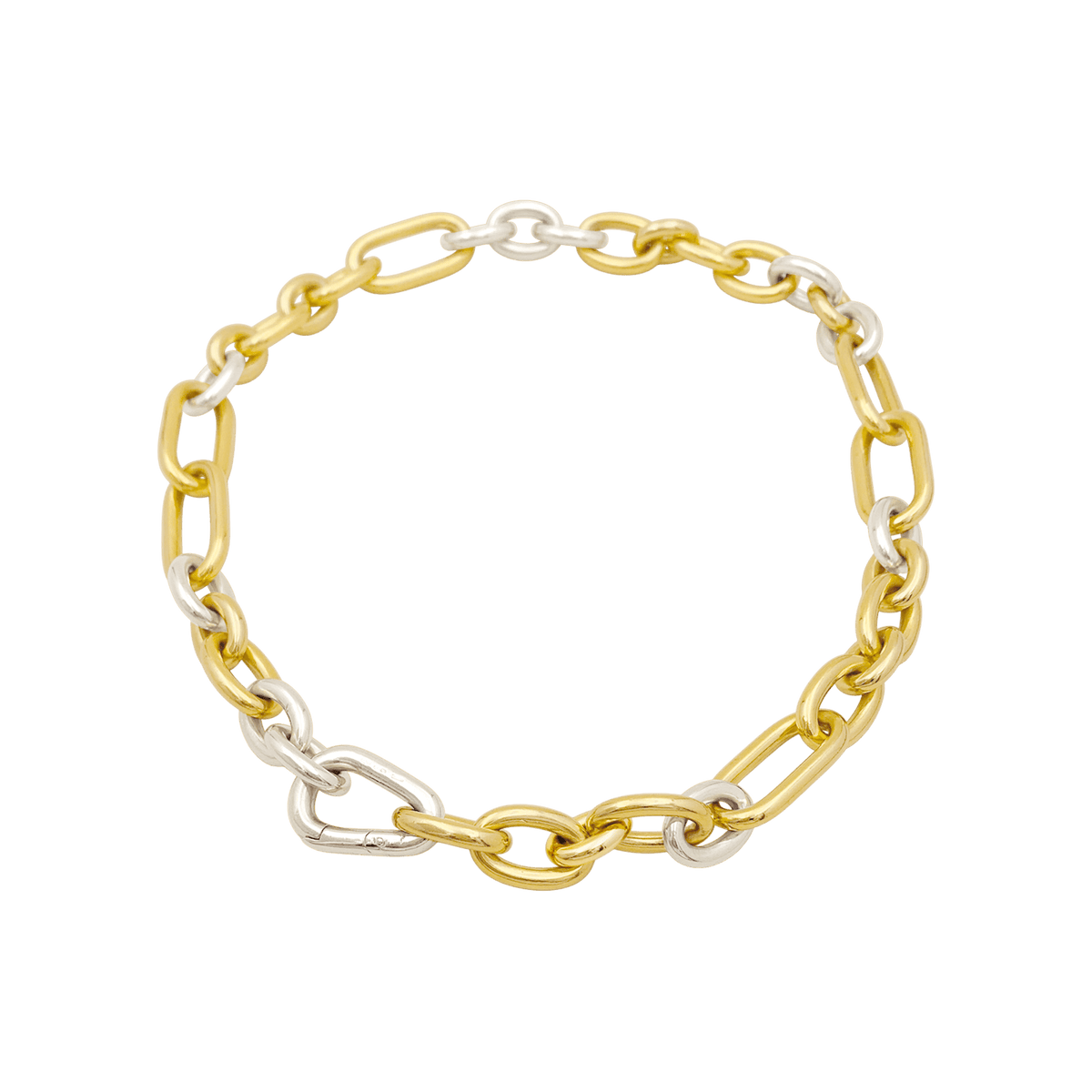 Collier Maille POMELLATO en or blanc, or jaune et or rose