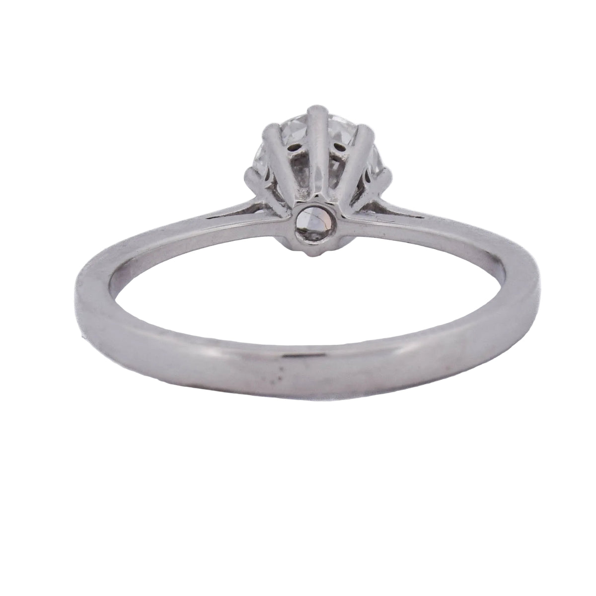 Bague Solitaire en or blanc et diamant