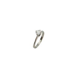 Bague Solitaire en or blanc et diamant