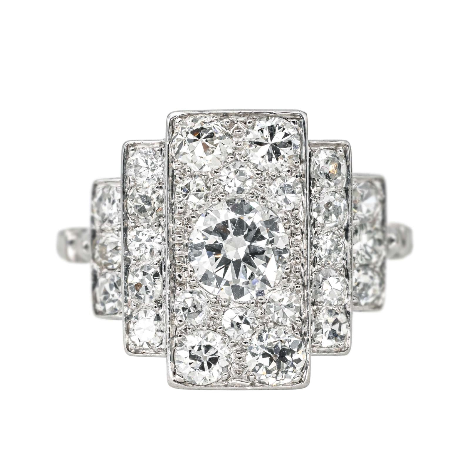 Bague Platine Diamant