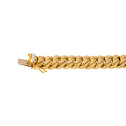 Bracelet Maille américaine Or jaune