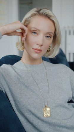 Fred Boucles d'Oreilles Pattes de Panthère Or Jaune et Email Noir - Castafiore