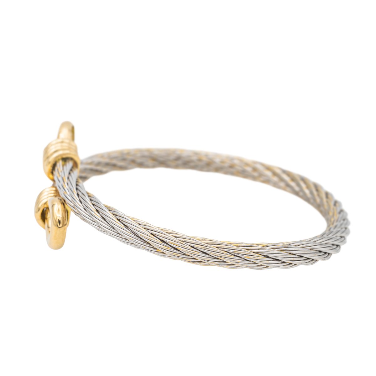 Fred Bracelet Jonc Force 10 Acier - Castafiore