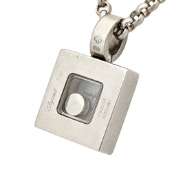 Collier Pendentif CHOPARD "Happy Diamonds" en or blanc et diamant