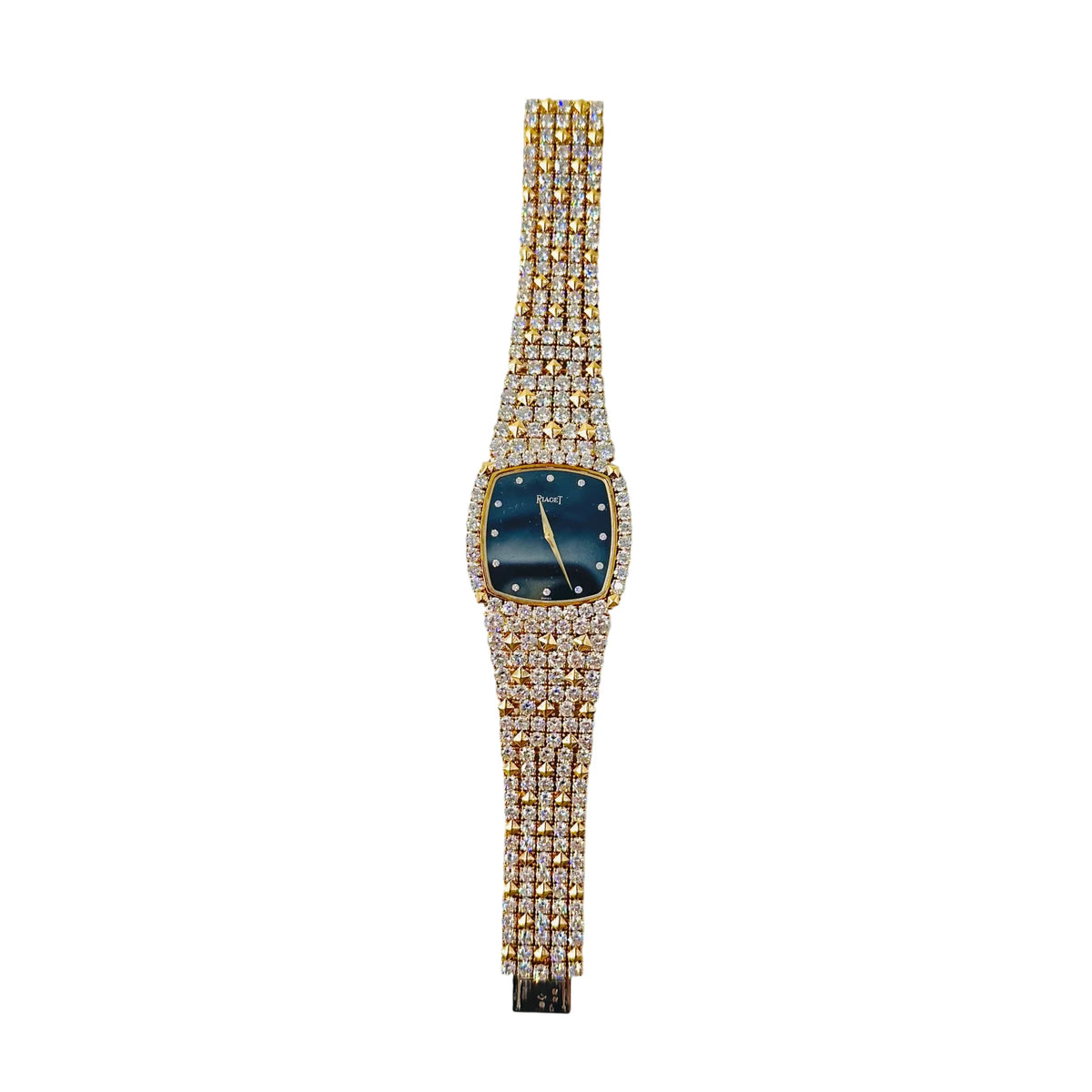 Montre PIAGET en or jaune et diamants
