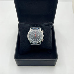 Montre BREITLING "Premier Chronograph" en acier inoxydable et cuir