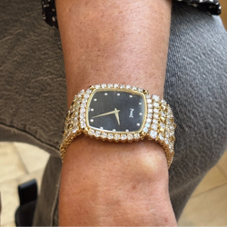 Montre PIAGET en or jaune et diamants