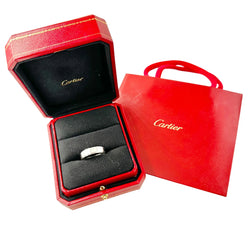 Bague Alliance CARTIER "Cartier d'Amour" en platine