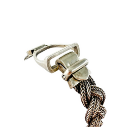 Bracelet HERMÈS "Étrier" en argent