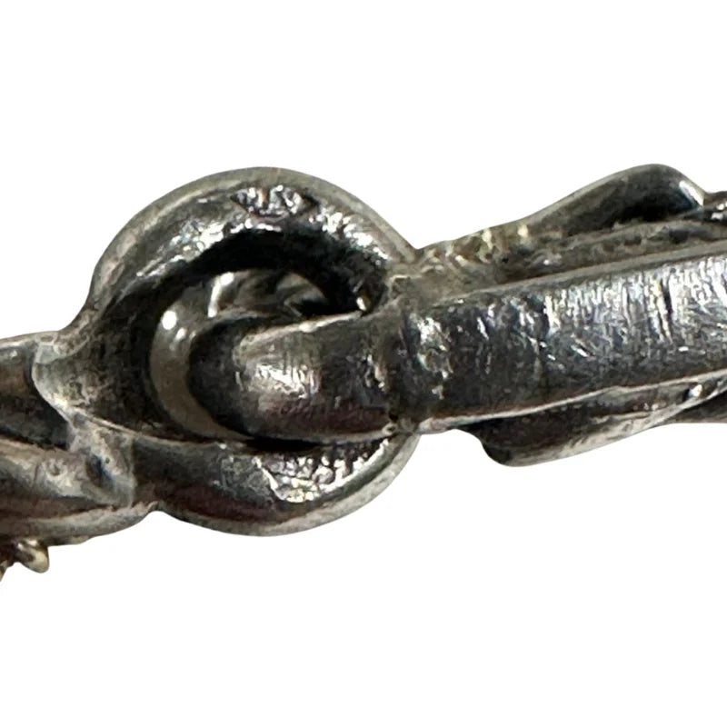 Collier HERMÈS or jaune et argent