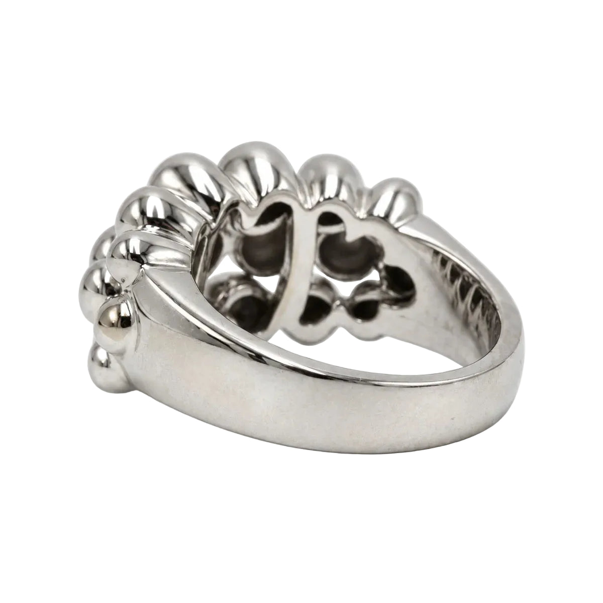Bague BOUCHERON "Grains de raisin" en or blanc