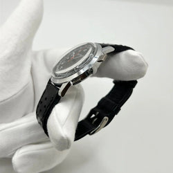 Montre BREITLING "Premier Chronograph" en acier inoxydable et cuir