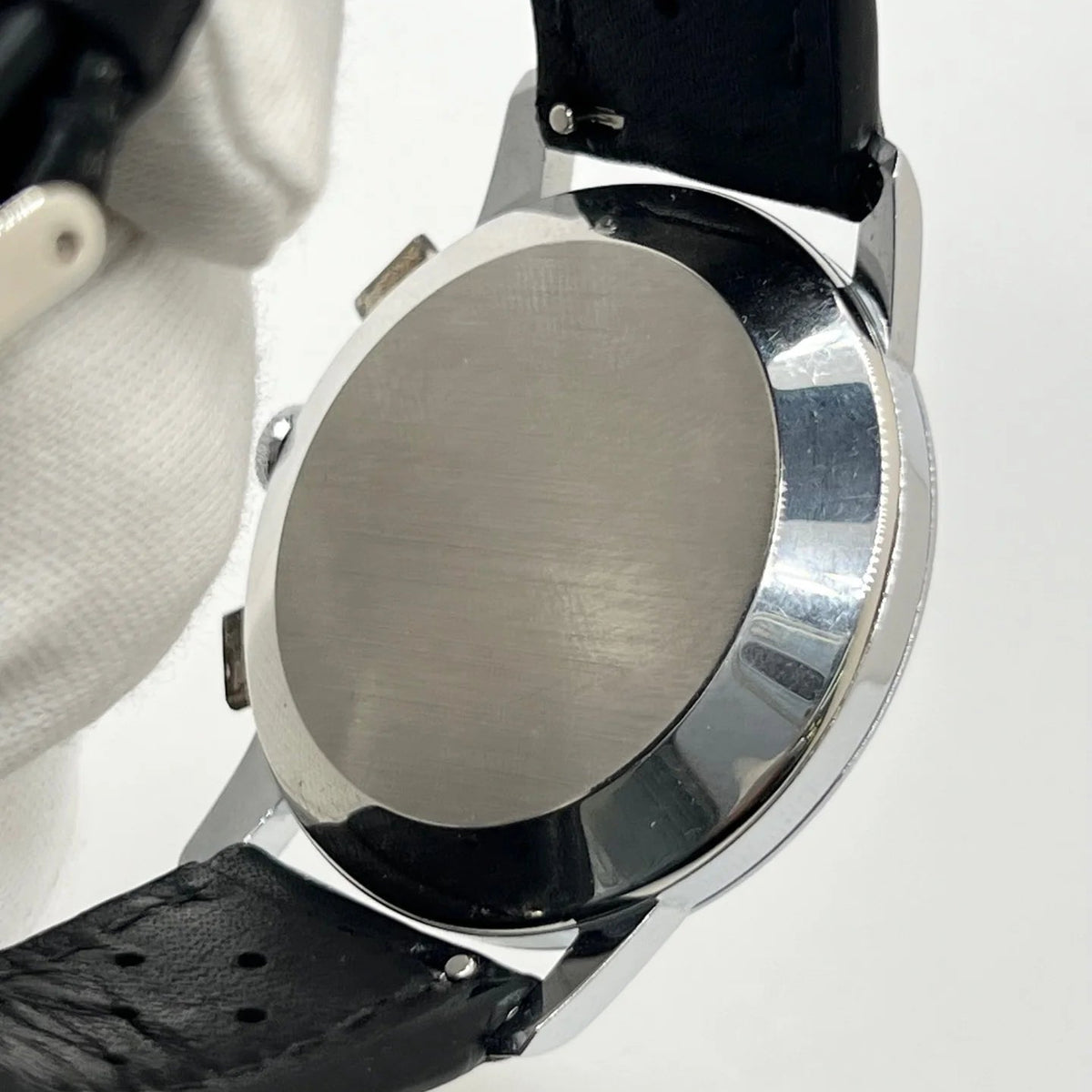 Montre BREITLING "Premier Chronograph" en acier inoxydable et cuir