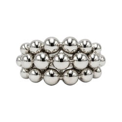 Bague BOUCHERON "Grains de raisin" en or blanc