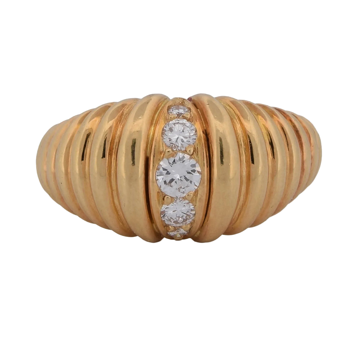 Parure en or jaune et diamants