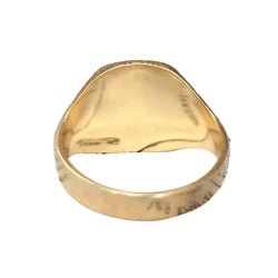 Bague Chevalière en or jaune