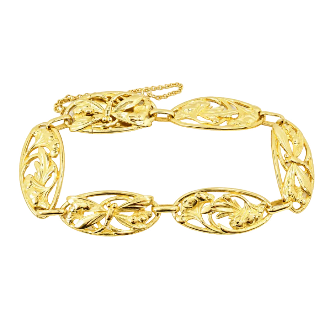 Bracelet Maille en or jaune
