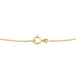 Collier Pendentif en or jaune et émeraudes