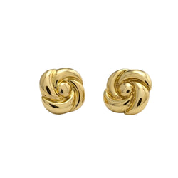 Boucles d’oreilles Puces en or jaune
