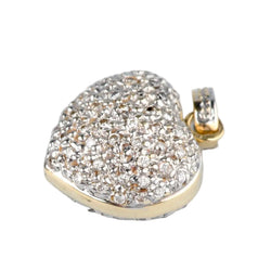 Pendentif en or jaune et diamants