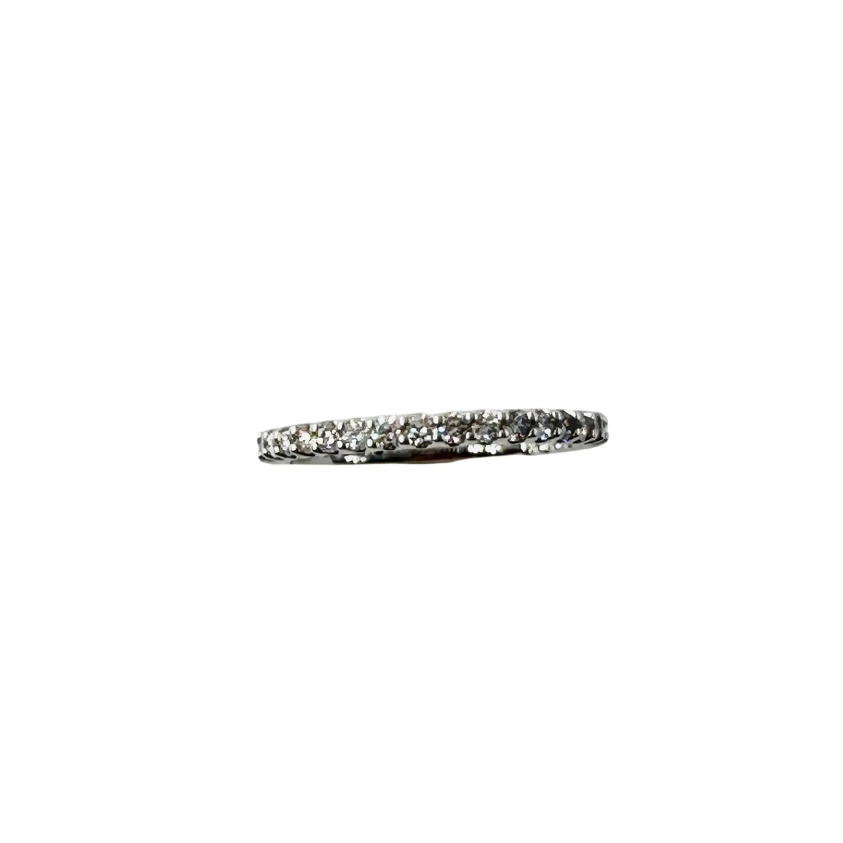 Bague Alliance JULIETTE en or blanc et diamants