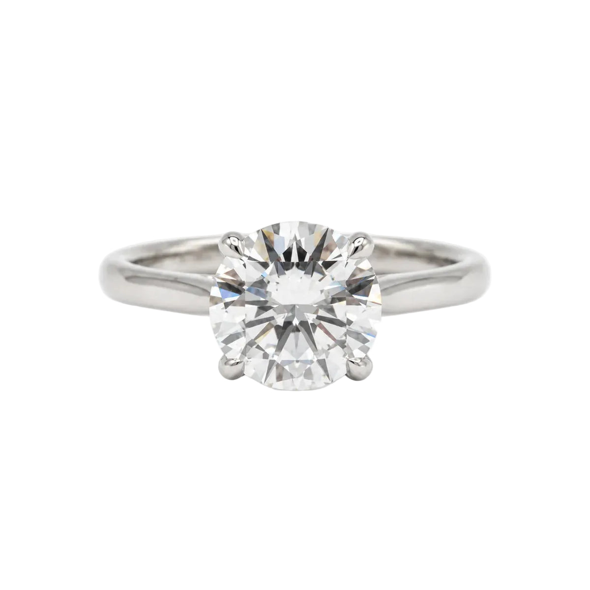 Bague Solitaire en or blanc et diamant