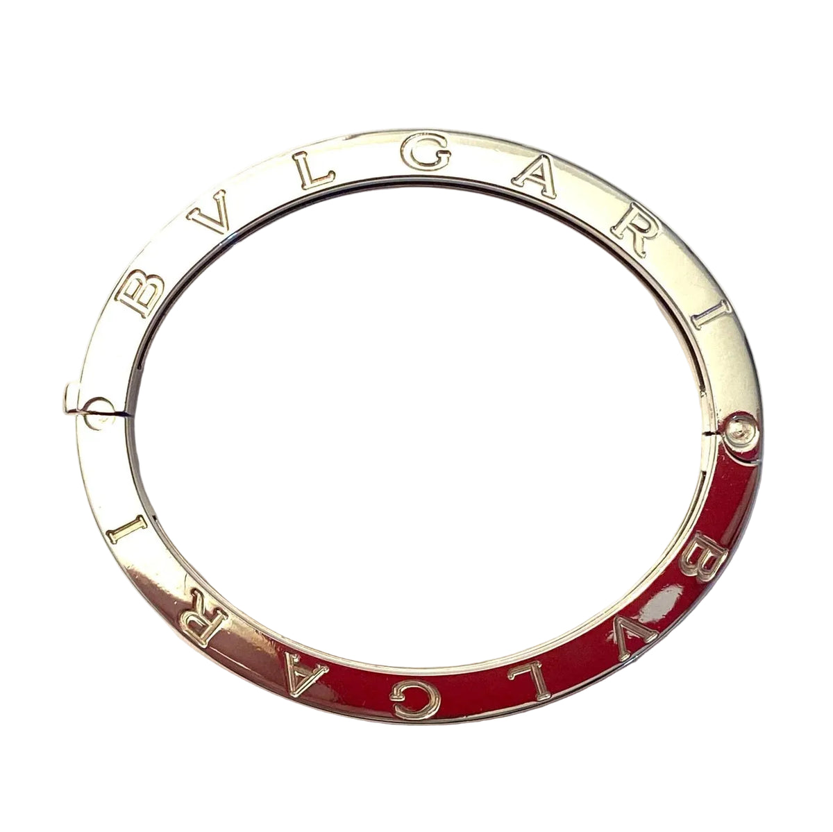Bracelet Jonc BULGARI "B.Zero1" en or jaune et acier