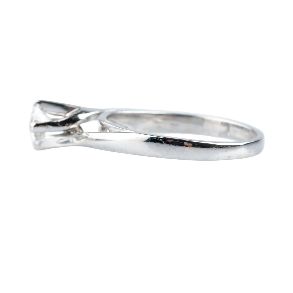 Bague Solitaire en or blanc et diamant