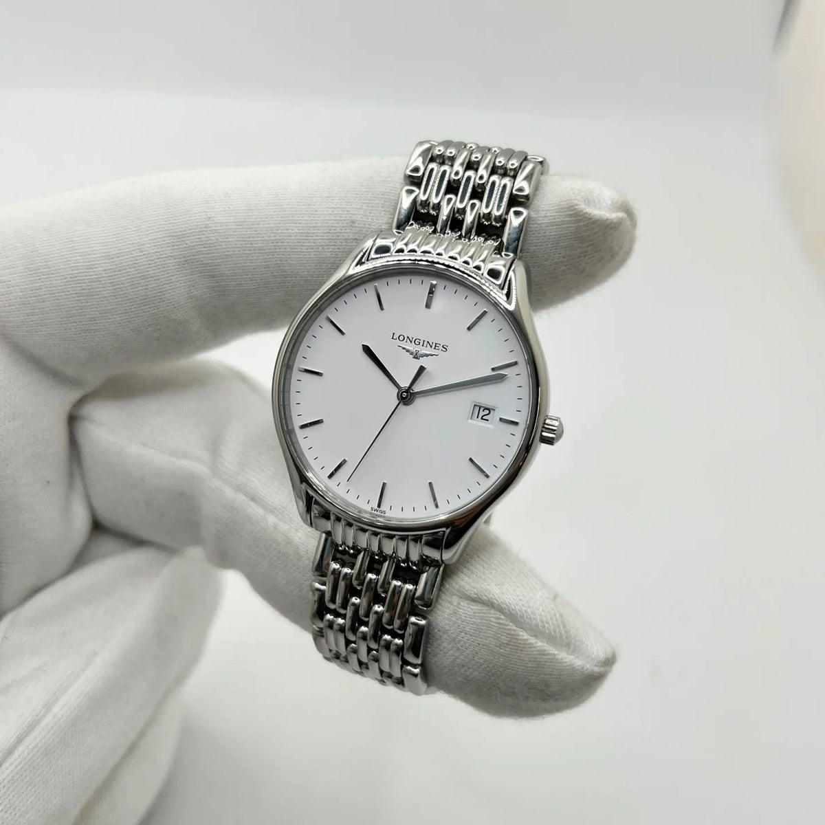 Montre LONGINES "Lyre" en acier inoxydable