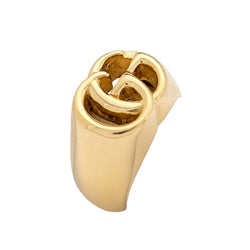 Bague Chevalière GUCCI en or jaune