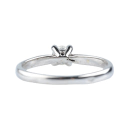 Bague Solitaire en or blanc et diamant
