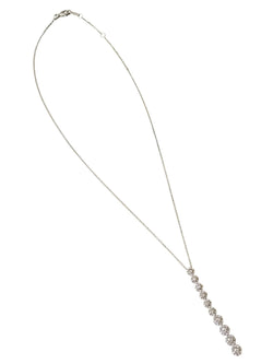 Collier Pendentif LÉO PIZZO en or blanc et diamants