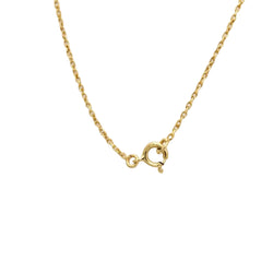 Collier Pendentif en or jaune et diamant