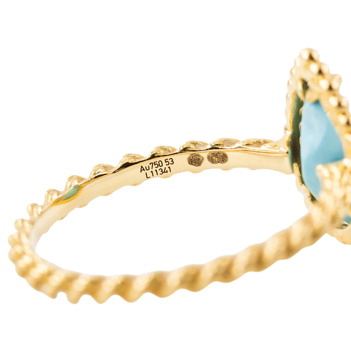 Bague BOUCHERON "Serpent Bohème" en or jaune et turquoise